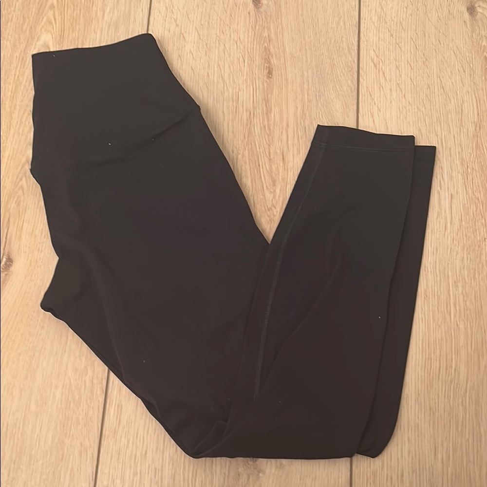 Black High-Waisted Leggings